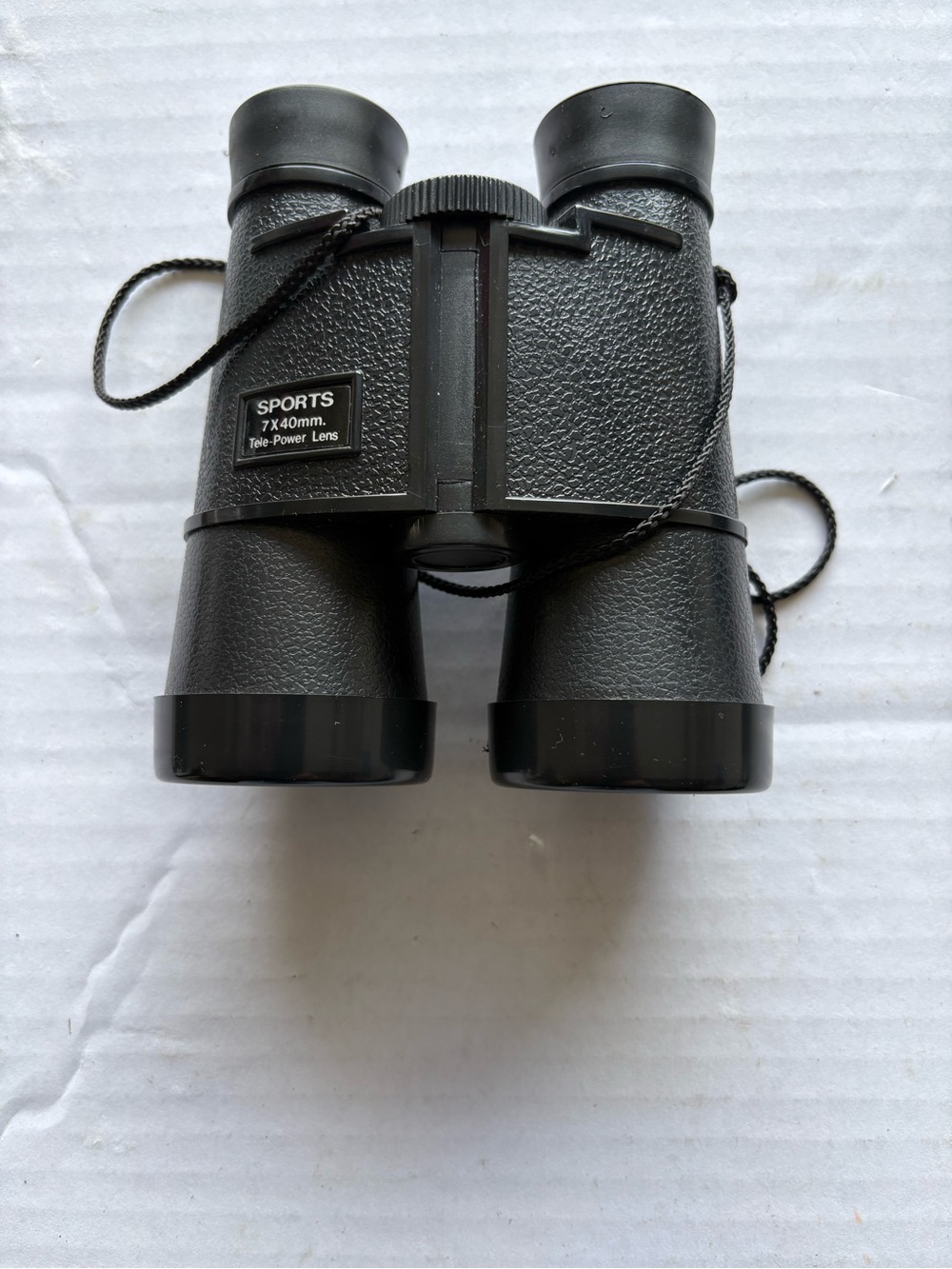Sport Black 7x40 Sports Binoculars-With Case